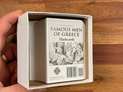 Memoria Press Flashcards - Famous Men of Greece