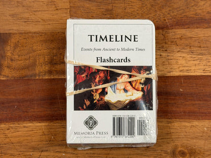 Memoria Press Flashcards - Timeline (NEW)