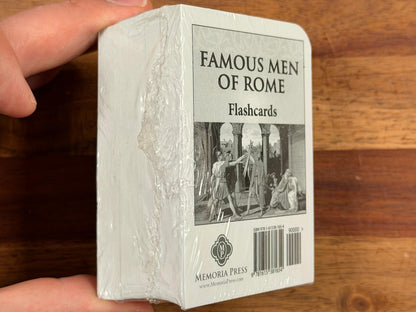 Memoria Press Flashcards - Famous Men of Rome (NEW)