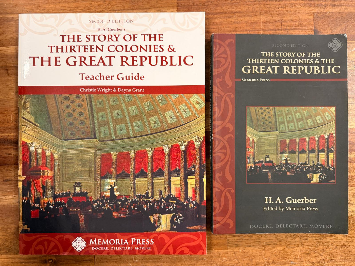 MP Story of the Thirteen Colonies & Great Republic SET