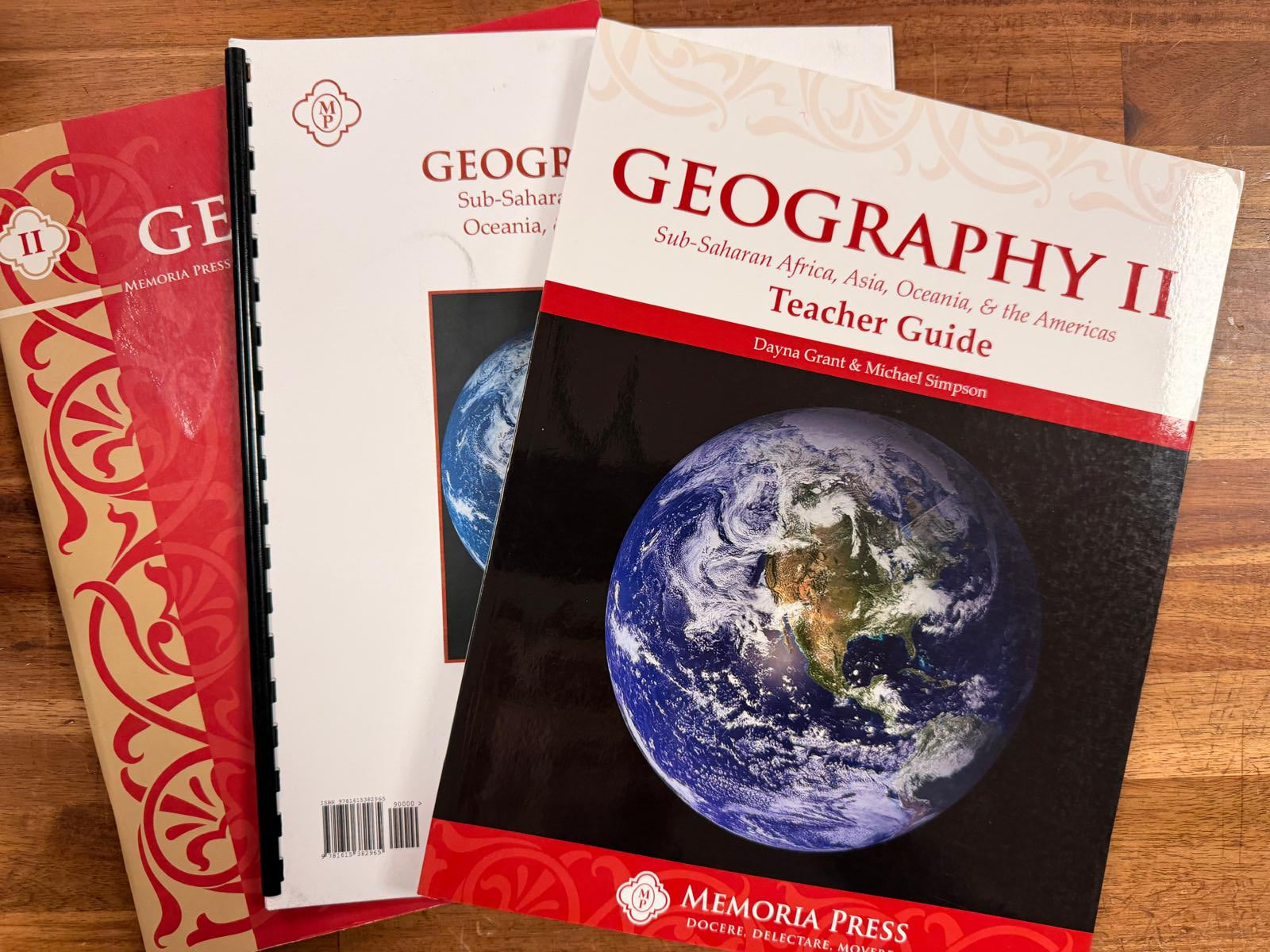 Memoria Press Geography II - Student Text, Guide, LPs