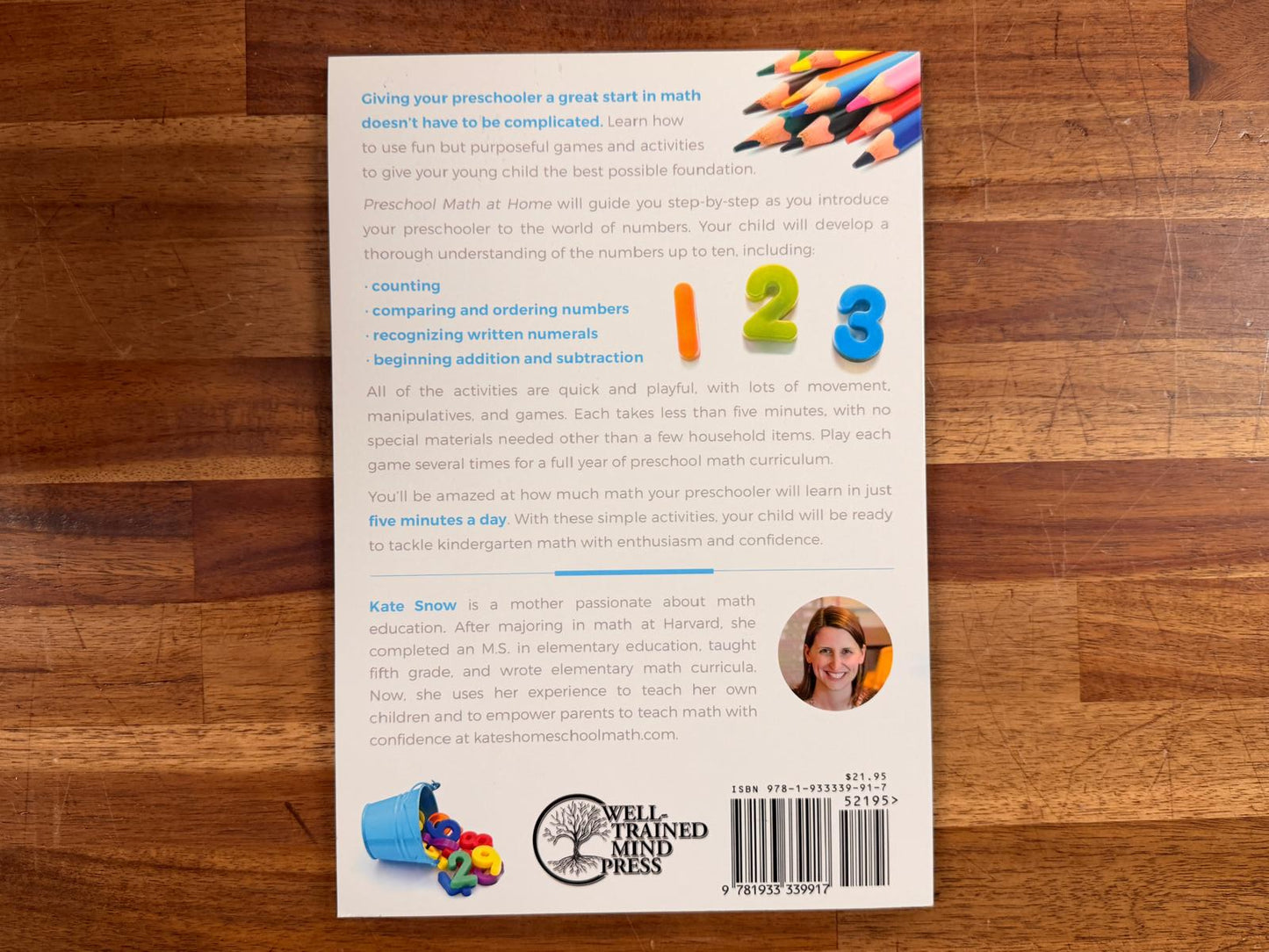 Preschool Math at Home: Simple Activities to Build... (VG)