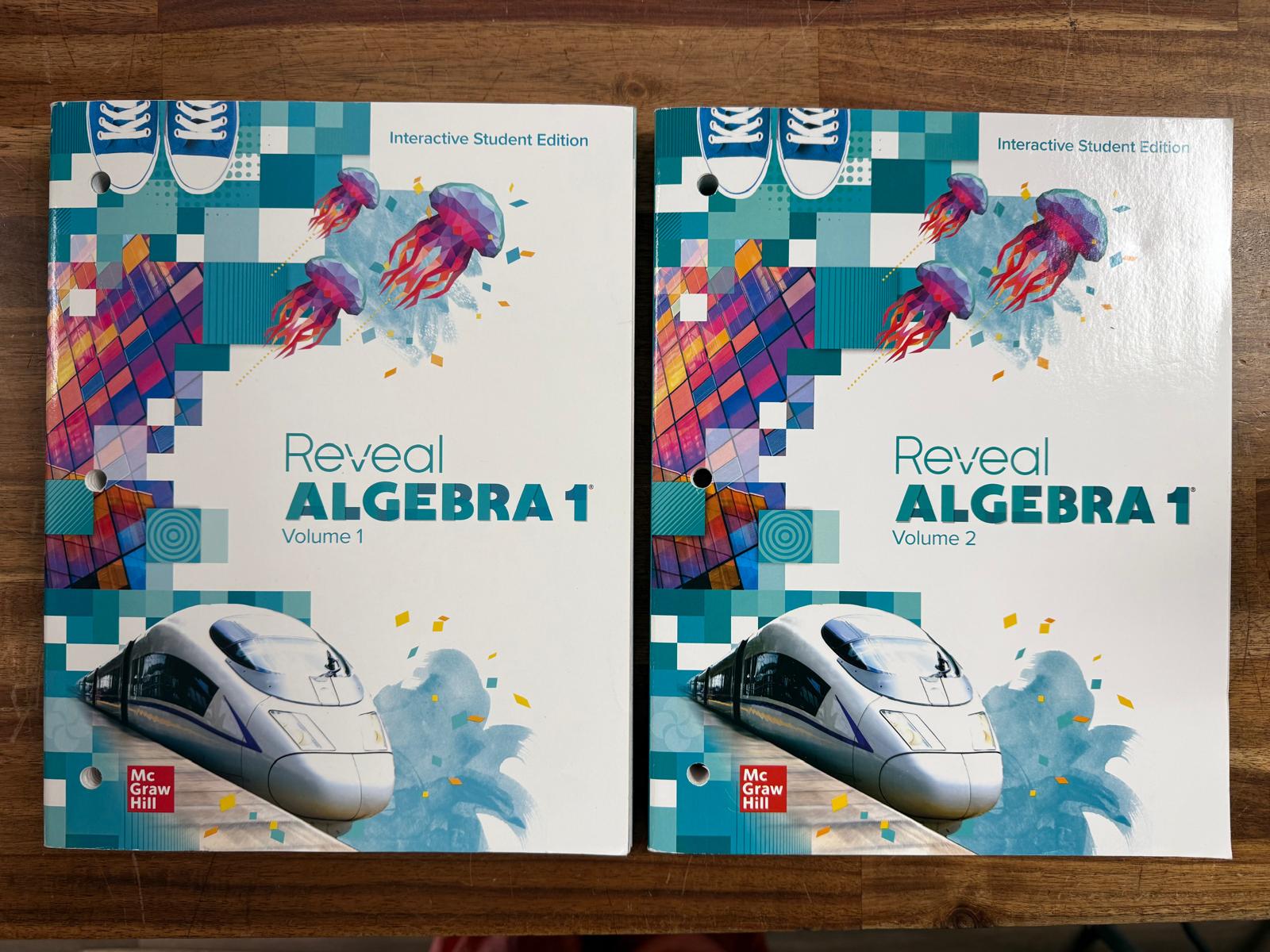 Reveal Algebra 1 - Volume 1 and 2 - Interactive Student Edition