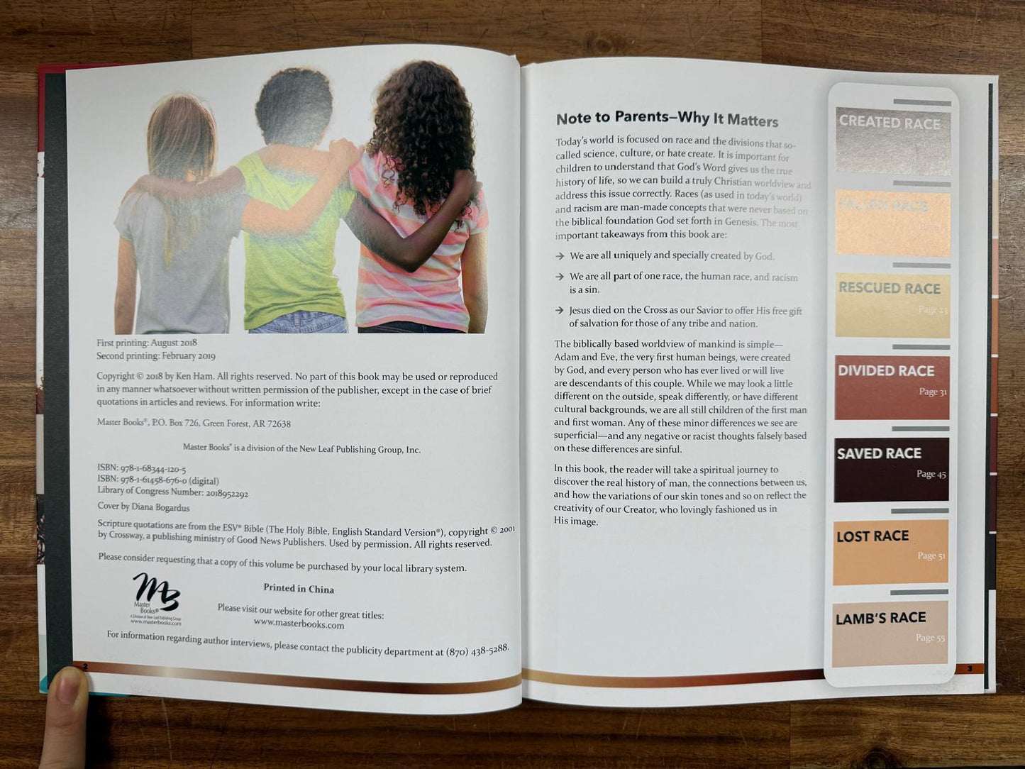 Ken Ham | One Blood for Kids What Bible Says About Race NEW