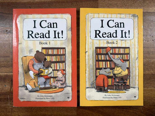 I Can Read It! Books 1 & 2 by John Holzmann