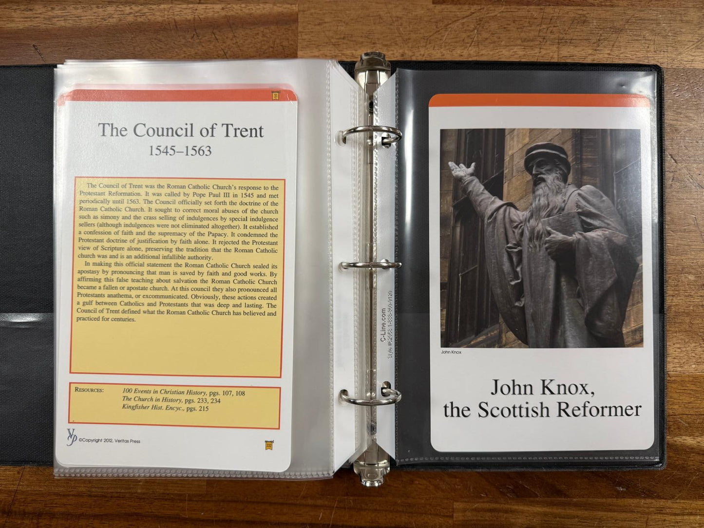 Veritas Press History Cards: Middle Ages, Renaissance, Ref...