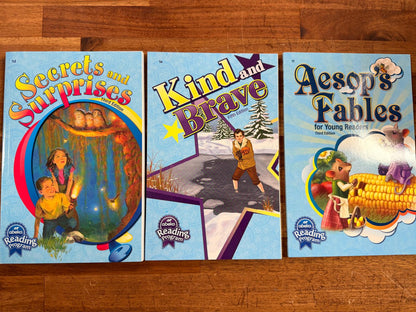 Abeka 1st Grade Reading Program Readers Lot 9 a-i (VG)