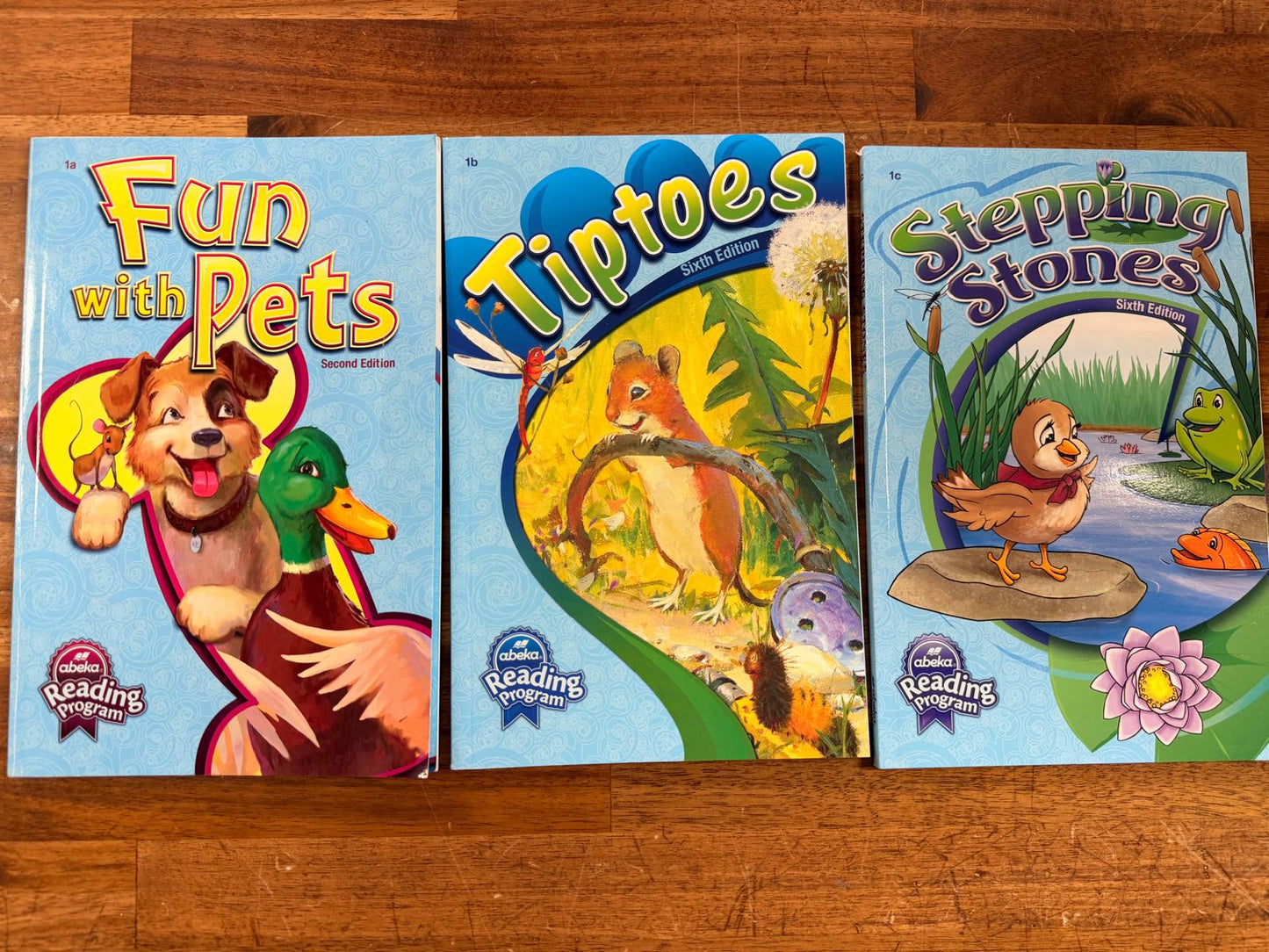 Abeka 1st Grade Reading Program Readers Lot 9 a-i (VG)