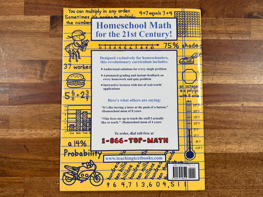 Teaching Textbooks Math 6 Answer Booklet