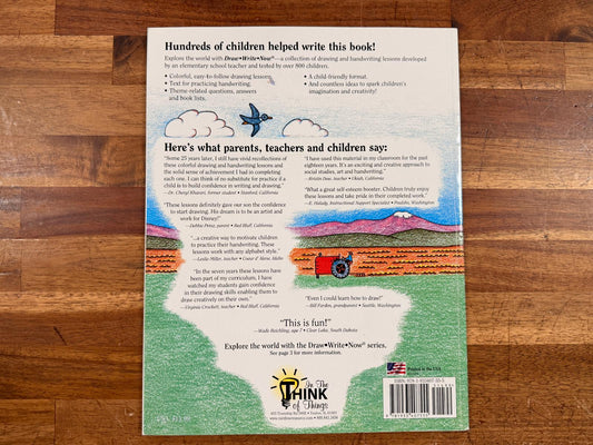 Draw-Write-Now Book One - On the Farm, Kids & Critters...