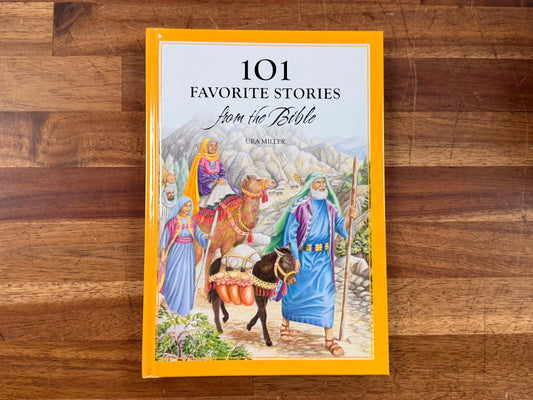101 Favorite Stories from the Bible - Ura Miller (HC, VG)