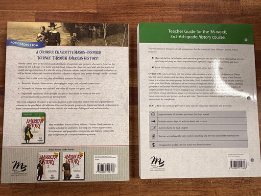 MB American History 1 Set: Teacher Guide Student Text