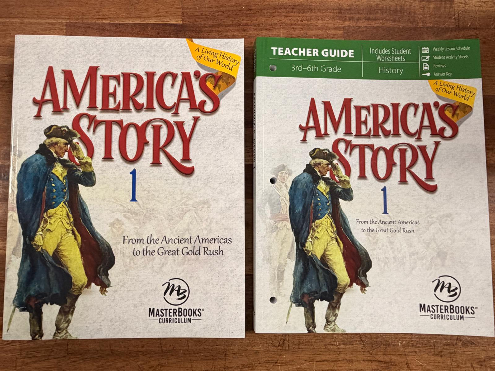 MB American History 1 Set: Teacher Guide Student Text