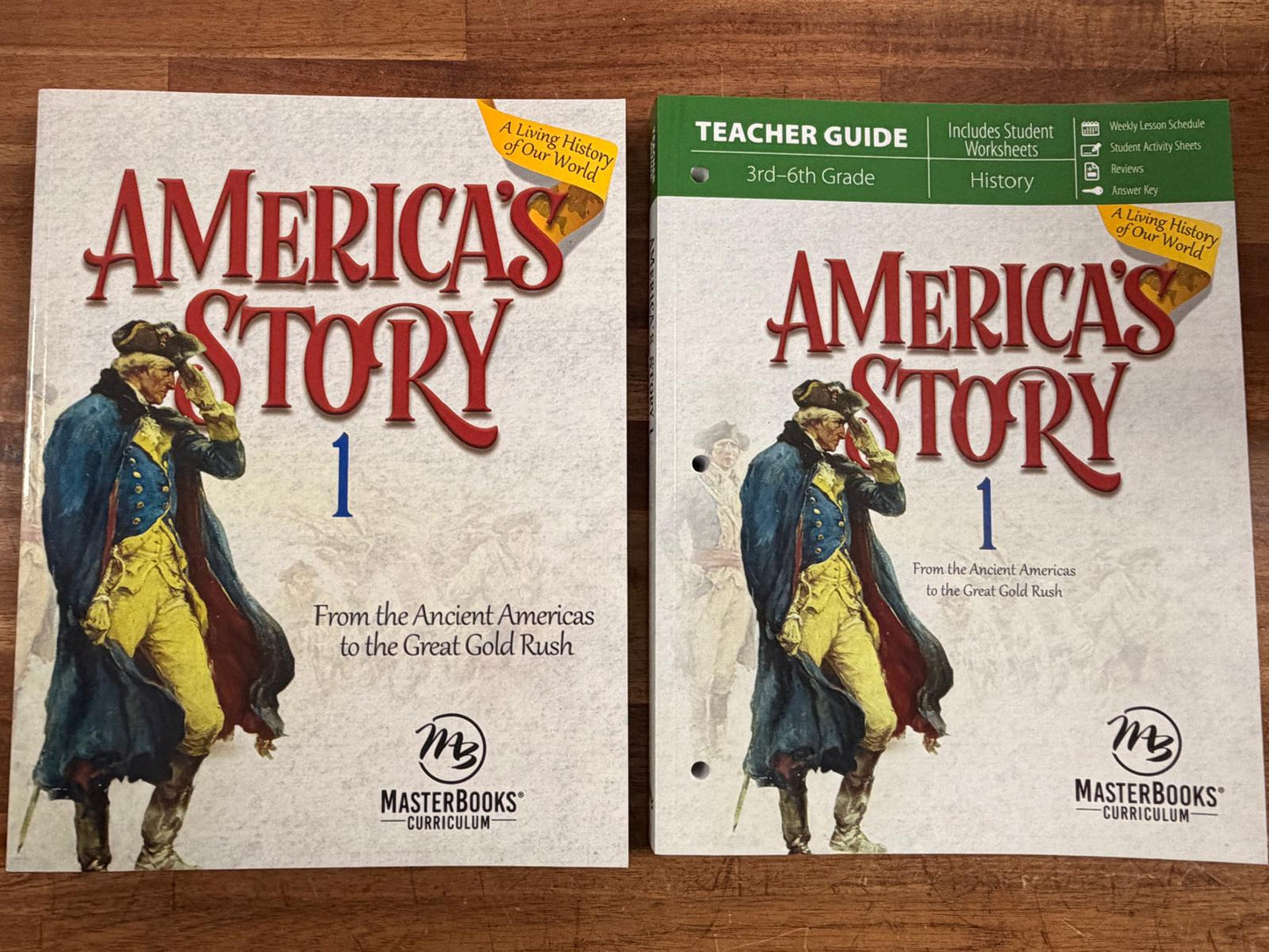 MB American History 1 Set: Teacher Guide Student Text