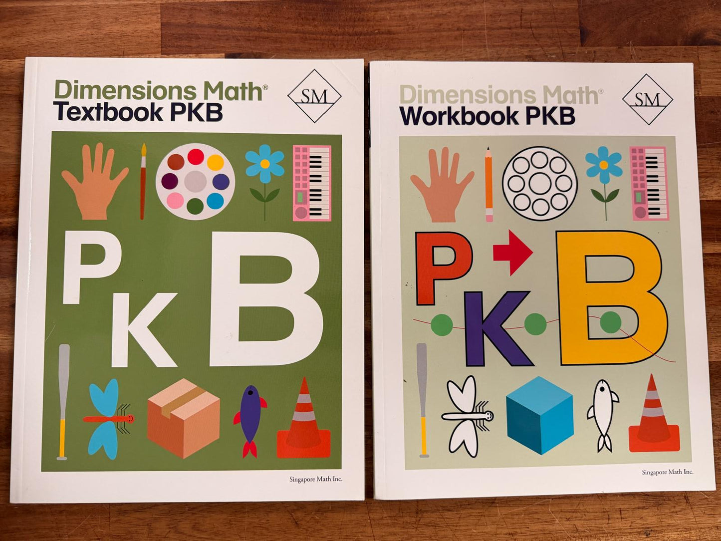 Dimensions Math PKB - Textbook, Workbook, Teacher Guide