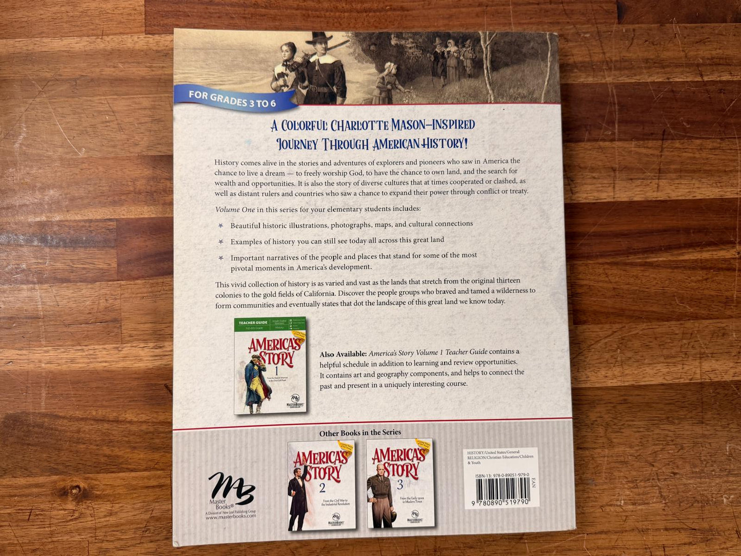 Master Books America's Story 1 Textbook