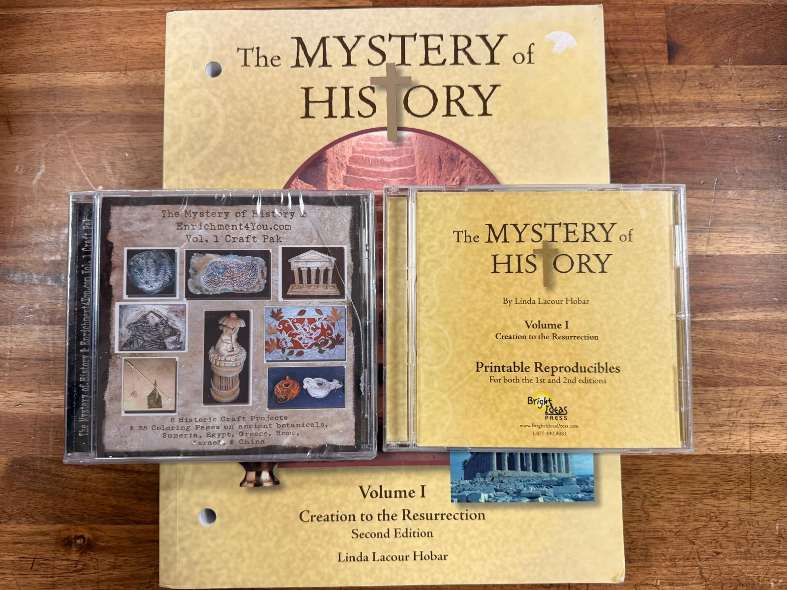 The Mystery of History Volume 1 (2nd Ed) LOT of 3