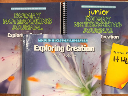Apologia Exploring Creation with Botany SET of 3
