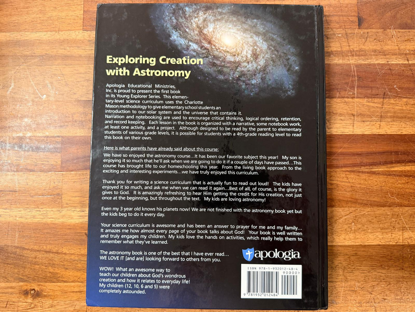 Apologia Exploring Creation with Astronomy