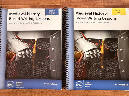 IEW Medieval History-Based Writing Lessons Student & Tchr