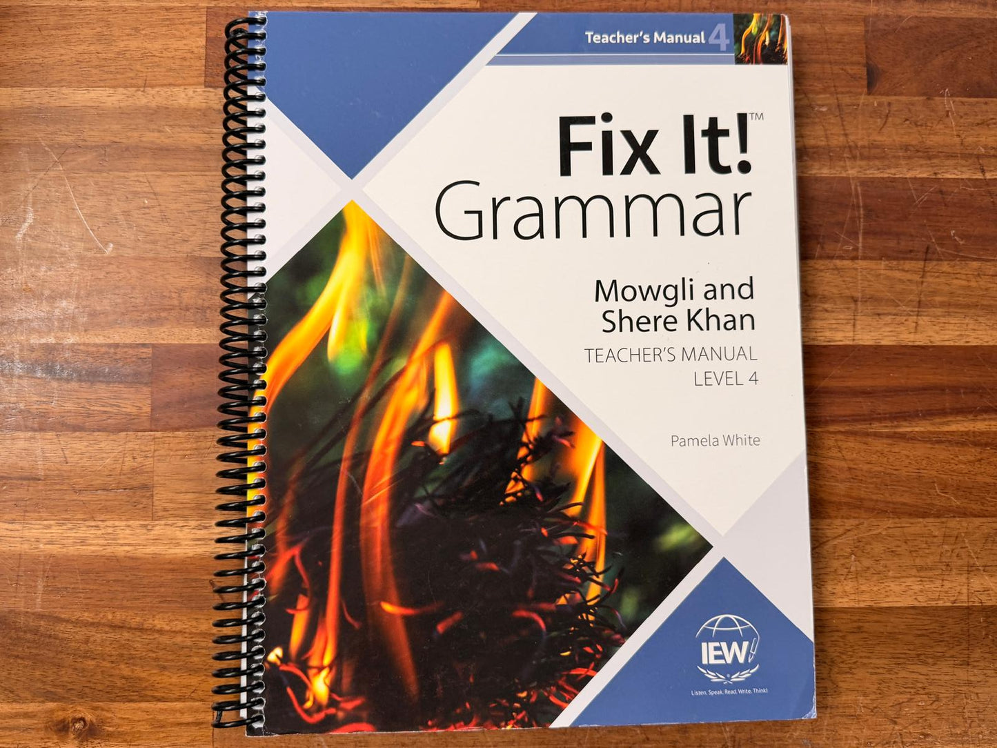 IEW Fix It! Grammar Mowgli and Shere Khan Lvl 4 TM