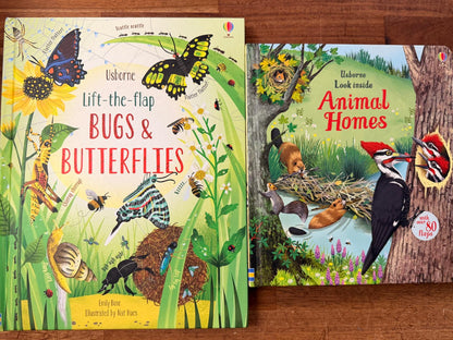 Usborne Biology Look-Inside LOT of 2