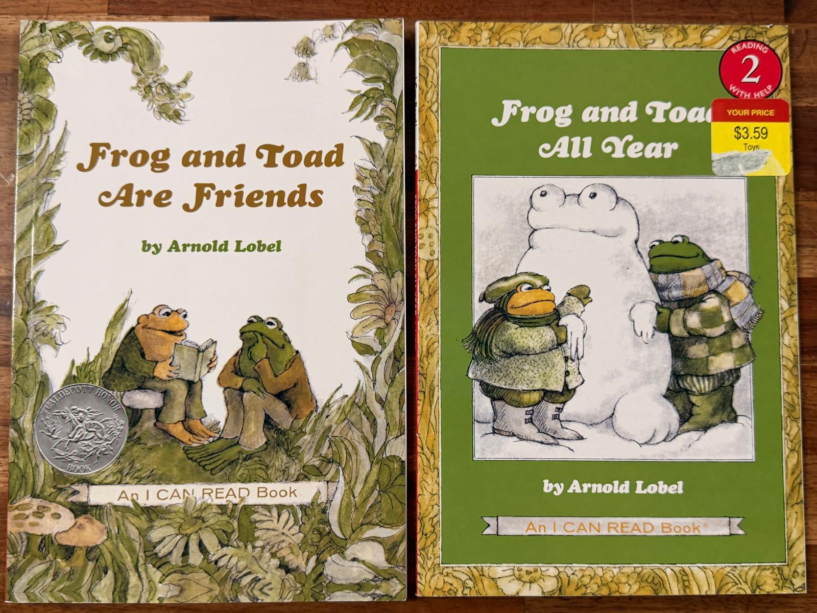 Frog and Toad Are Friends & Frog and Toad All Year
