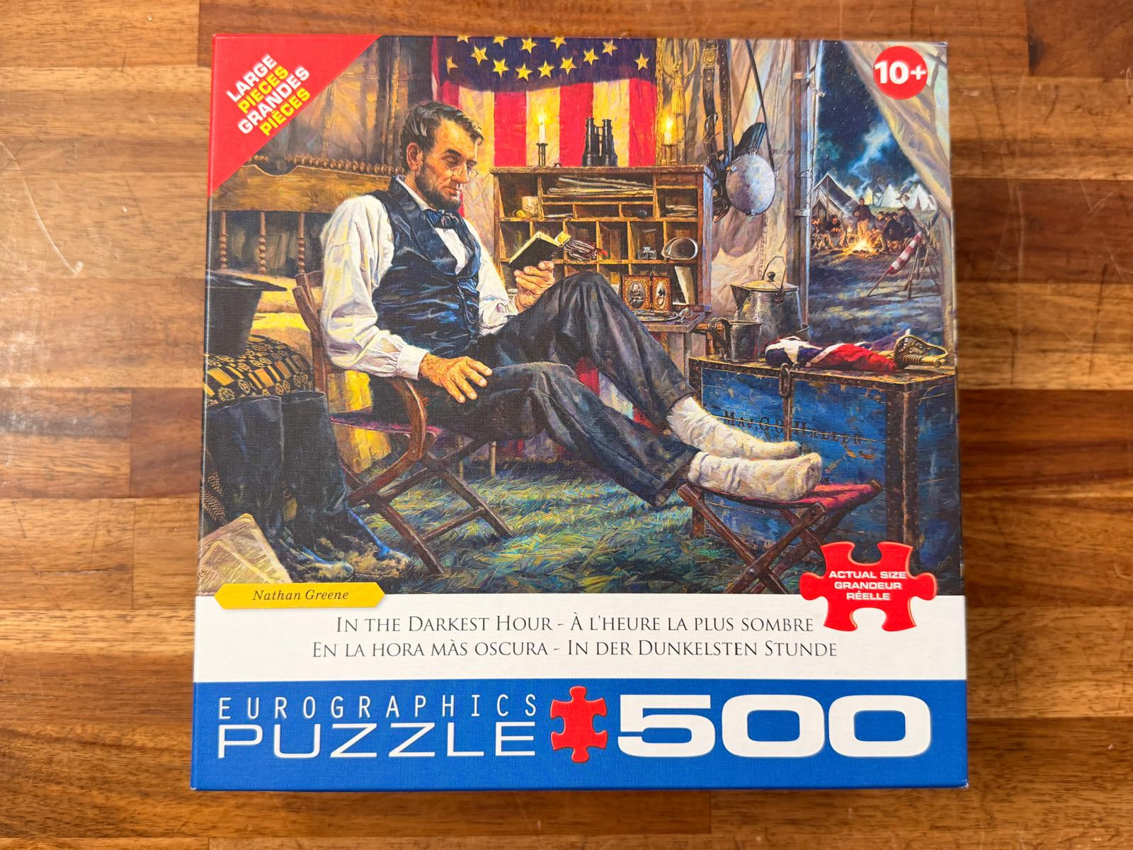 Eurographics Puzzle - 500 Pieces (In the Darkest Hour)