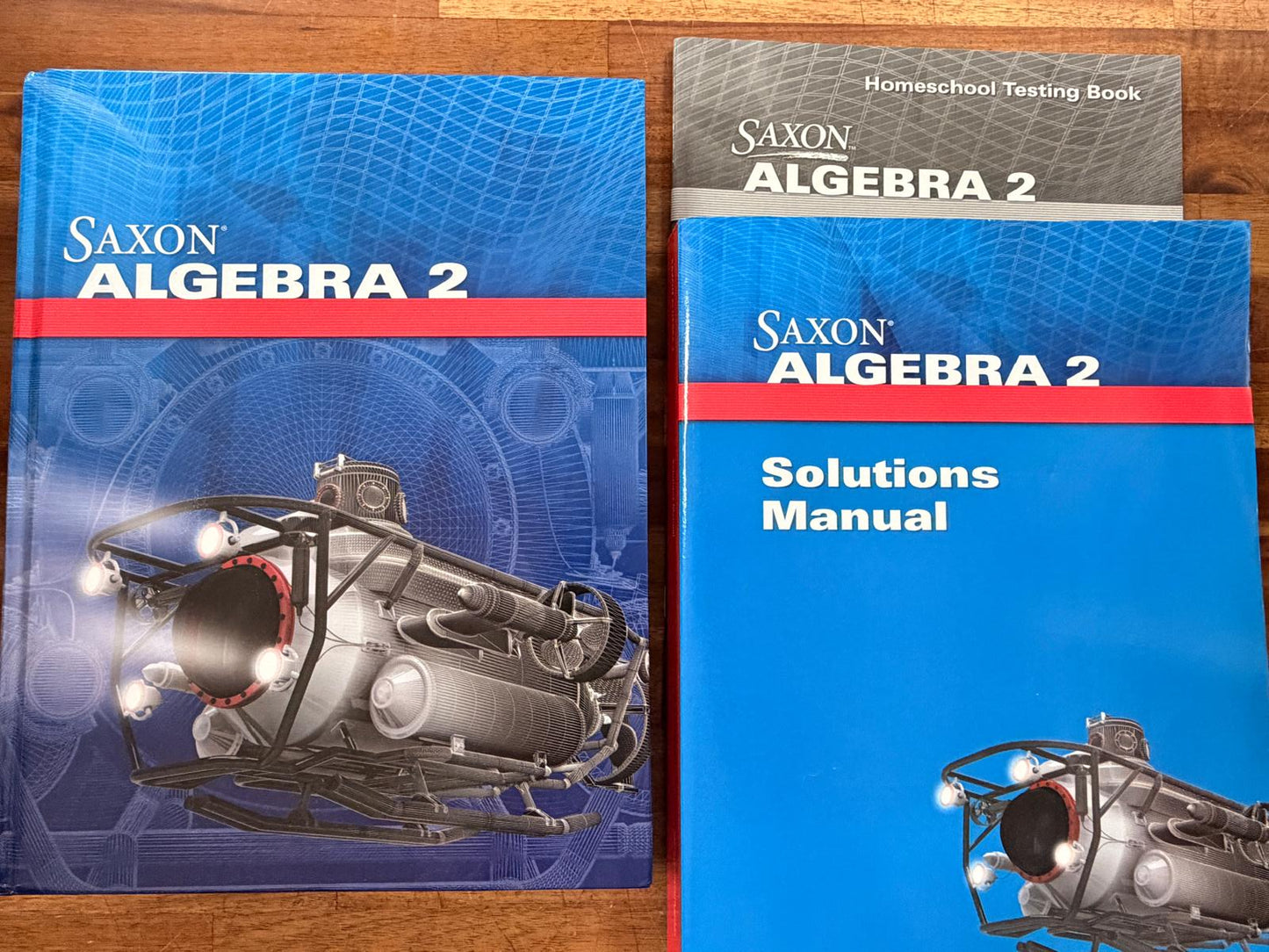 Saxon Algebra 2 (4th Ed) Textbook & Homeschool Testing Book