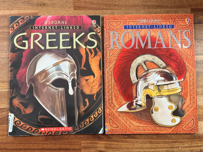 Usborne Internet-Linked Romans & Greeks
