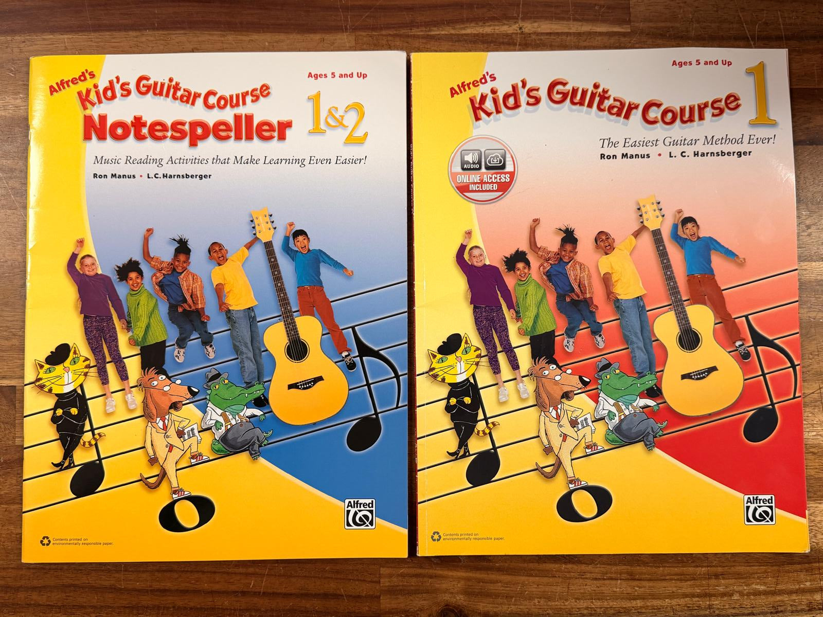 Alfred's Kid's Guitar Course 1 Book & Notespeller
