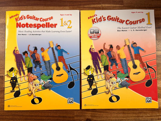 Alfred's Kid's Guitar Course 1 Book & Notespeller
