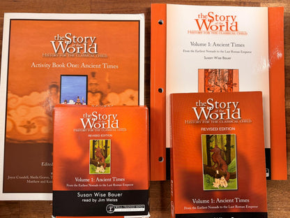 The Story of the World Volume 1: Ancient Times LOT of 4