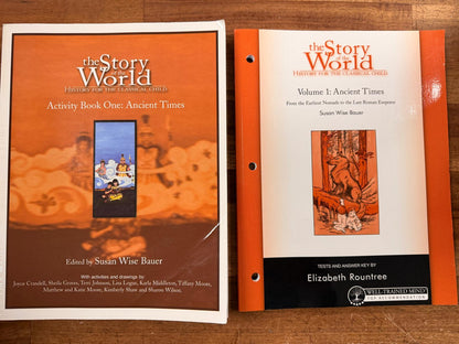 The Story of the World Volume 1: Ancient Times LOT of 4