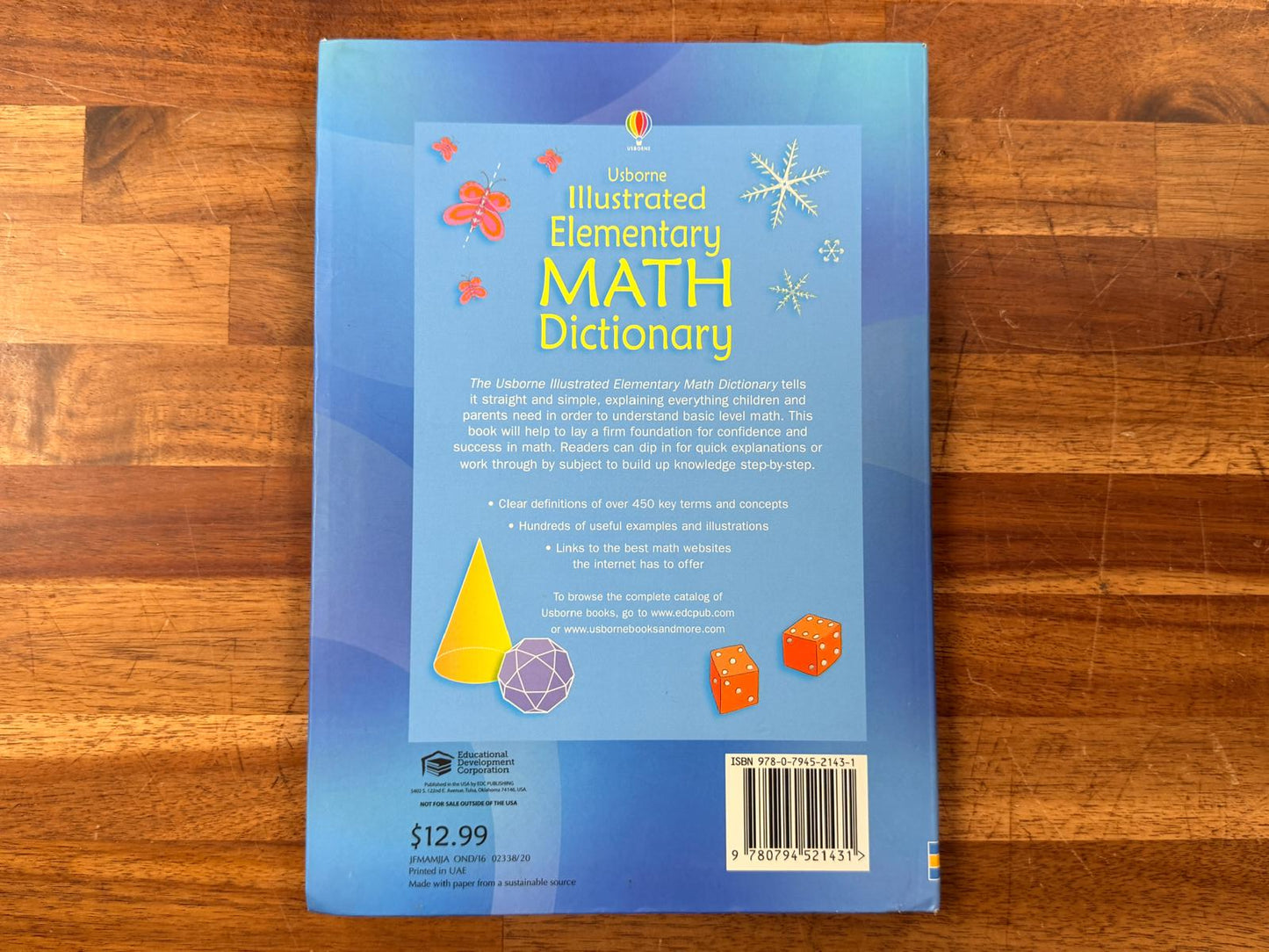 Usborne Illustrated Elementary Math Dictionary