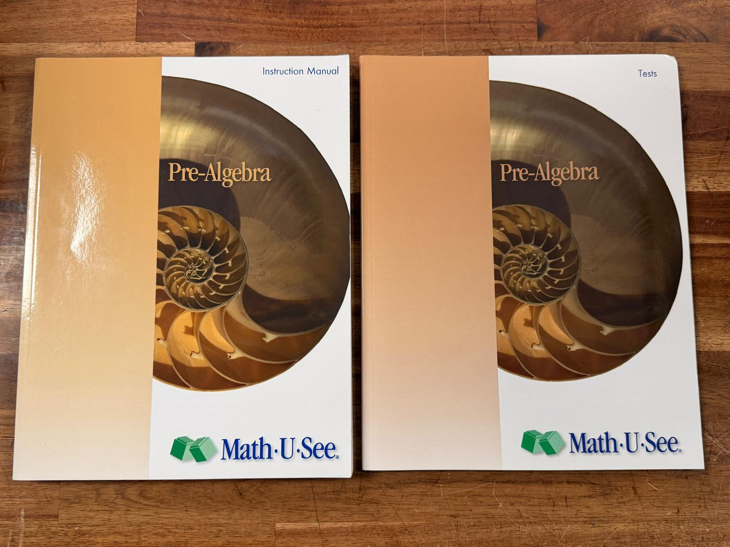 Math-U-See Pre-Algebra LOT of 3: IM, DVDs, Tests