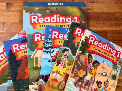 BJU Press Reading 1 Travels Together LOT - Readers & Activities