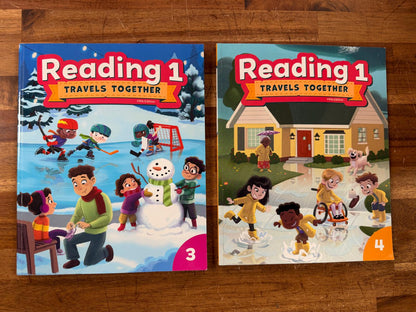 BJU Press Reading 1 Travels Together LOT - Readers & Activities
