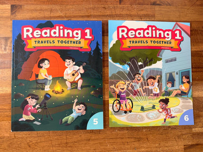 BJU Press Reading 1 Travels Together LOT - Readers & Activities