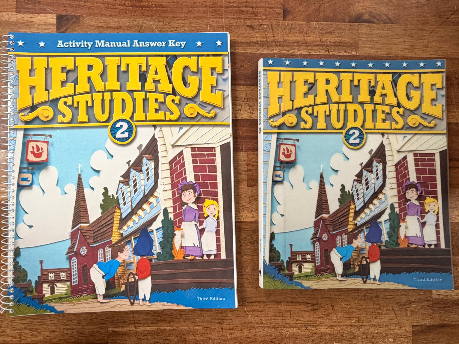 BJU Press Heritage Studies 2 (3rd Ed) - Textbook & ActMnlKy