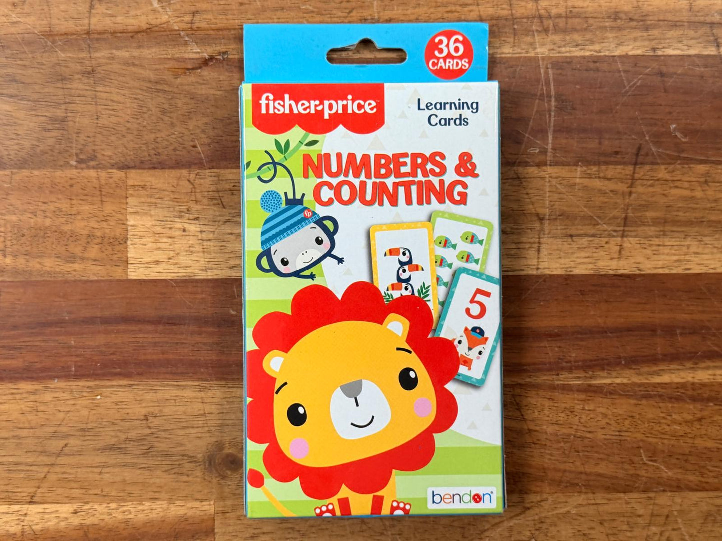 Fisher-Price Numbers & Counting Learning Cards - 36ct