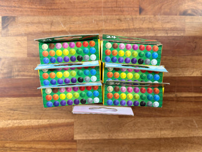 Crayola Crayons - 6 Packs of 24ct Boxes - Added Pearl Crayons