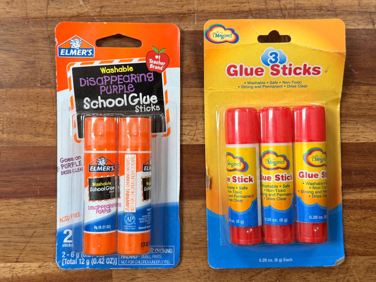Various Glue Sticks - 5ct