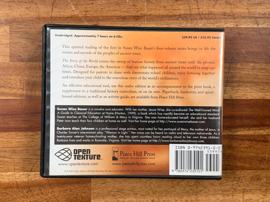 The Story of the World Volume 1: Ancient Times (Audio CDs)