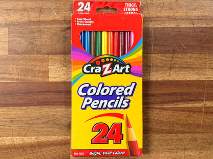 CraZArt Colord Pencils - 24ct