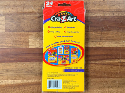 CraZArt Colord Pencils - 24ct