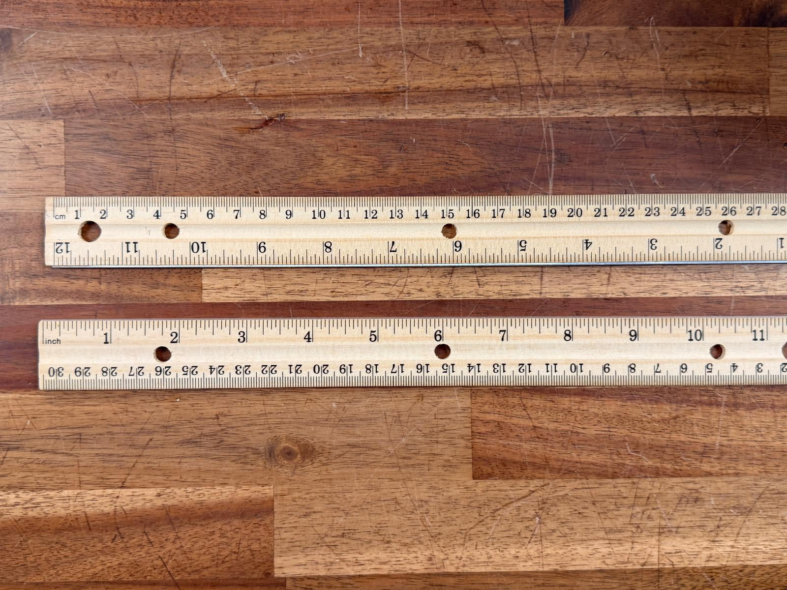 Rulers (Set of 2 - Wooden)