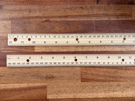 Rulers (Set of 2 - Wooden)