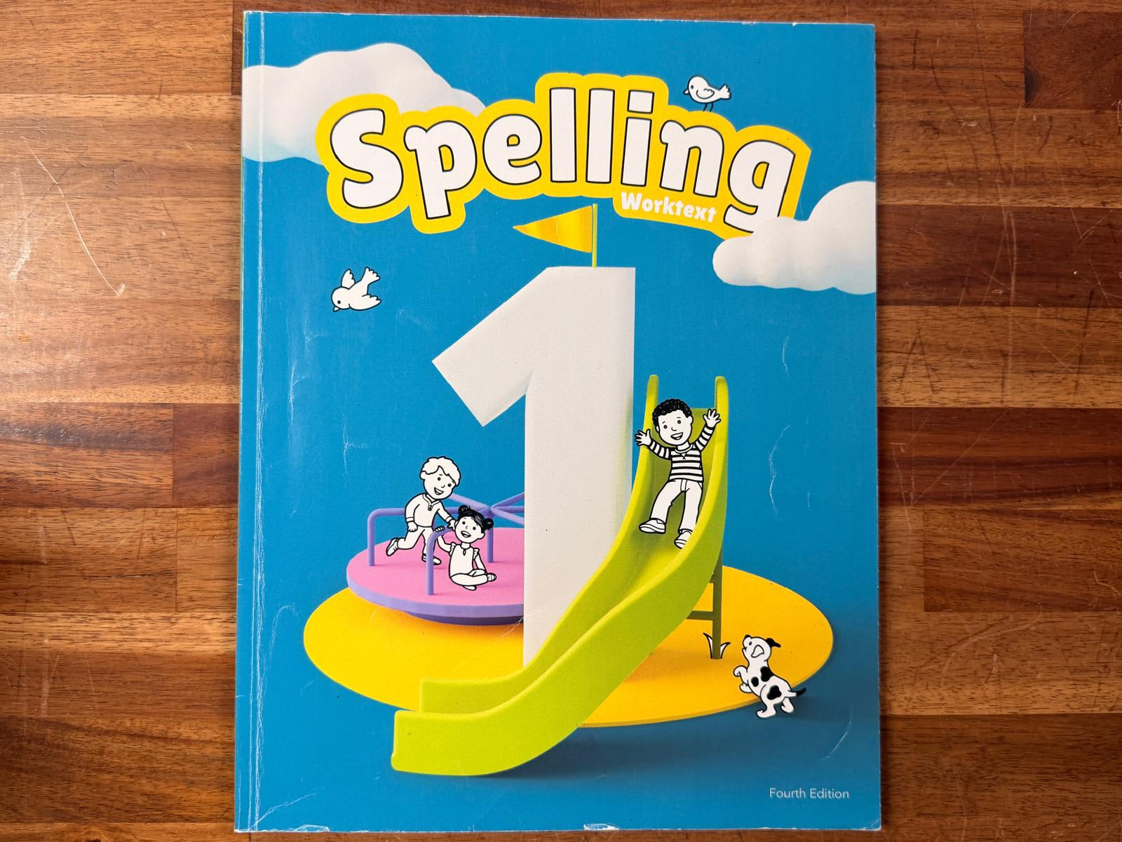 BJU Spelling 1 Worktext (4th Edition) Like New