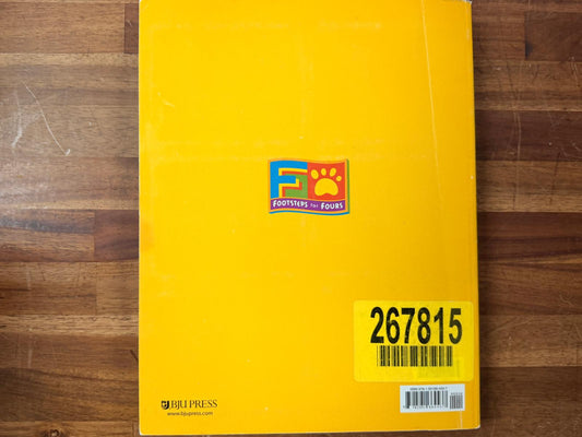 BJU Press Footsteps for Fours - Activity Pack (2nd Ed)